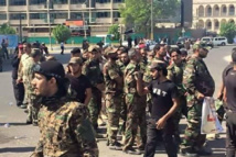 الحشد الشعبي العراقي يتظاهر ضد السعودية  