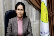 الهام احمد الرئيسة المشتركة لدائرة العلاقات الخارجية في الإدارة الذاتية الهام احمد الرئيسة المشتركة لدائرة العلاقات الخارجية في الإدارة الذاتية