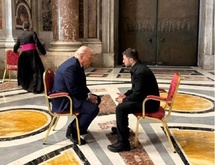 حديث بين ترامب وزيلينسكي تم قبل مراسيم جنّازة البابا -اكي حديث بين ترامب وزيلينسكي تم قبل مراسيم جنّازة البابا -اكي