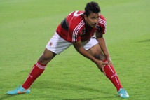 مهاجم الأهلي المصري عمرو جمال