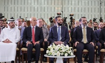 المبعوث المريكي إلى سوريا خلال مراسم توقيع مذكرة تفاهم بين وزارة الطاقة السورية ومجموعة UCC الدولية - دمشق 29 أيار 2025 (رئاسة الجمهورية/ فيس بوك) المبعوث المريكي إلى سوريا خلال مراسم توقيع مذكرة تفاهم بين وزارة الطاقة السورية ومجموعة UCC الدولية - دمشق 29 أيار 2025 (رئاسة الجمهورية/ فيس بوك)