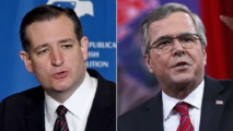 Jeb Bush and Ted Cruz Jeb Bush and Ted Cruz