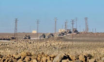 دبابات إسرائيلية تتوغل في ريف القنيطرة - 23 كانون الثاني 2025 (نور جولان/ فيسبوك) دبابات إسرائيلية تتوغل في ريف القنيطرة - 23 كانون الثاني 2025 (نور جولان/ فيسبوك)