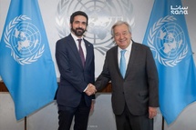 علبي" يُقدم أوراق اعتماده كمندوب لسوريا لدى الأمم المتحدة- سانا علبي" يُقدم أوراق اعتماده كمندوب لسوريا لدى الأمم المتحدة- سانا