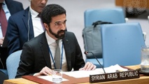 مندوب سوريا الدائم في الأمم المتحدة إبراهيم علبي يتحدث لأول مرة في مجلس الأمن - 12 أيلول 2025 (الأمم المتحدة) مندوب سوريا الدائم في الأمم المتحدة إبراهيم علبي يتحدث لأول مرة في مجلس الأمن - 12 أيلول 2025 (الأمم المتحدة)