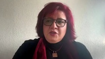 مديرة مكتب التنسيق والعلاقات العامة في المجلس الإسلامي العلوي الأعلى في سوريا والمهجر منى غانم - 14 أيلول 2025 (مكتب التنسيق والعلاقات العامة/فيسبوك)