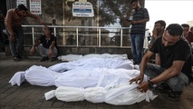 بينالضحايا 86 في مدينة غزة التي تشهد قصفا جويا ومدفعيا عنيفا وسط حركة نزوح للفلسطينيين نحو الجنوب- الاناضول