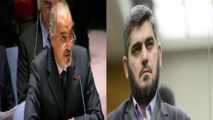 بشار الجعفري ومحمد علوش بشار الجعفري ومحمد علوش