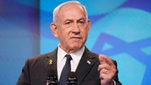 رئيس الوزراء الإسرائيلي بنيامين نتنياهو خلال الاجتماع الوزاري - 21 أيلول 2025 (رويترز)