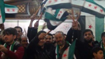 "أنين الجراح.. طريق الكفاح"...احتفالات الغوطة بذكرى الثورة "أنين الجراح.. طريق الكفاح"...احتفالات الغوطة بذكرى الثورة