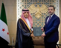 وزير الخارجية يتسلم نسخة من اوراق اعتماد السفير السعودي- سانا