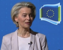 رئيسة المفوضية الأوروبية، أورسولا فون دير لاين- اكي رئيسة المفوضية الأوروبية، أورسولا فون دير لاين- اكي