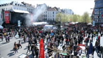مواجهات بين الشرطة ومتظاهرين بعدة مدن أوروبية في "عيد العمال"