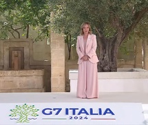 رئيسة الوزراء جورجا ميلوني- ارشيفية - مجموعة السبع رئيسة الوزراء جورجا ميلوني- ارشيفية - مجموعة السبع