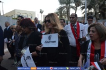 مسيرة في القاهرة لتأبين ضحايا الطائرة المنكوبة مسيرة في القاهرة لتأبين ضحايا الطائرة المنكوبة
