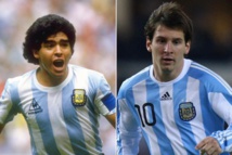 ميسي ومارادونا