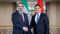 وزير الخارجية المغربي ناصر بوريطة يستقبل نظيره السوري أسعد الشيباني في العاصمة المغربية الرباط ـ 14 أيار 2026 (سانا)