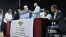 انطلاق انتخابات مجلس الشعب مع افتتاح صناديق الاقتراع في القامشلي - 24 أيار 2026 (عنب بلدي) عنب بلدي