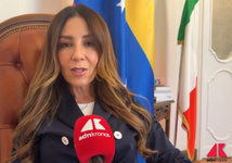 ماريا إيلينا أوزو سفيرة فنزويلا في ايطاليا - اكي ماريا إيلينا أوزو سفيرة فنزويلا في ايطاليا - اكي