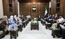 اجتماع بين وزارتي الشؤون الاجتماعية والعمل والداخلية مع أهالي الأطفال المفقودين لمناقشة تطورات الملف - 3 آب 2026 (وزارة الشؤون الاجتماعية والعمل)