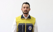 المتطوع السابق في الدفاع المدني محمد غميرة الذي قتل إثر التعذيب في مخفر الحفة باللاذقية - 16 آب 2026 (وزير الطوارئ رائد الصالح)