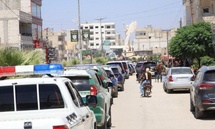 استعراض مركبات أمنية حديثة في مدينة عين العرب – 18 آب 2026 (قوى الأمن الداخلي في حلب)