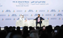 الرئيس السوري أحمد الشرع يشارك في قمة الإعلام العربي بدبي - 15 أيلول 2026 (المكتب الإعلامي لدبي) الرئيس السوري أحمد الشرع يشارك في قمة الإعلام العربي بدبي - 15 أيلول 2026 (المكتب الإعلامي لدبي)