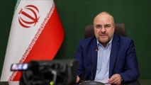 في منشور لرئيس البرلمان الإيراني محمد باقر قاليباف بشأن المفاوضات المحتملة مع واشنطن-ايه ايه