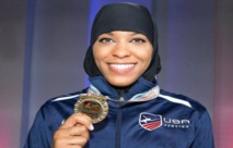 "الحجاب"يكتب اسم ابتهاج محمد بأحرف من ذهب بالتاريخ الأولمبي