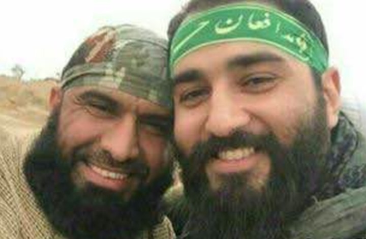 "كيان أبو حر الإيراني" إلى جانب "أبو عزرائيل"- أرشيفية ا