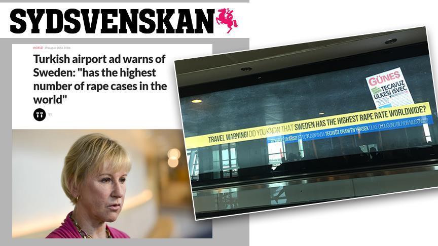 التحذير التركي من ظاهرة الاغتصاب يتصدر صحف ستوكهولم