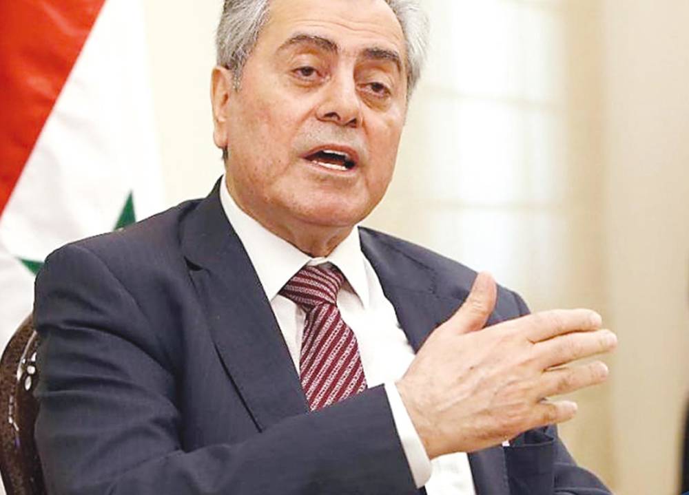 السفير السوري في لبنان علي عبد الكريم