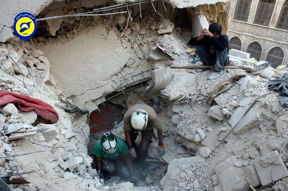 "الخوذ البيضاء" تعتبر انقاذ المدنيين  افضل من جائزة  نوبل للسلام