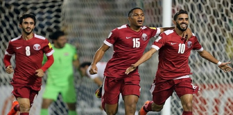 المنتخب القطري يفوز على السوري بتصفيات مونديال 2018