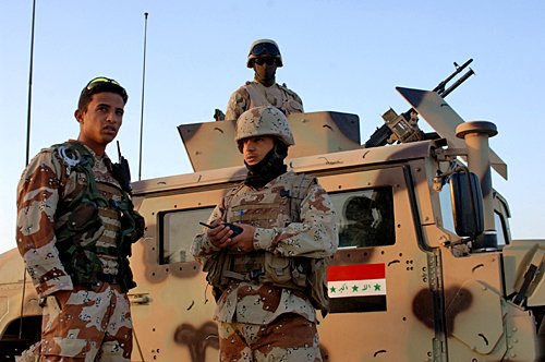 القوات العراقية تتقدم نحو قرقوش اكبر بلدة على طريق الموصل