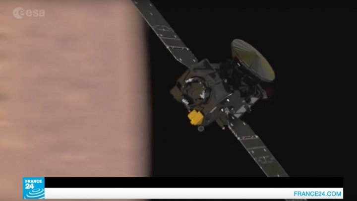المسبار الفضائي الأوروبي "سكياباريلي" تحطم على سطح المريخ