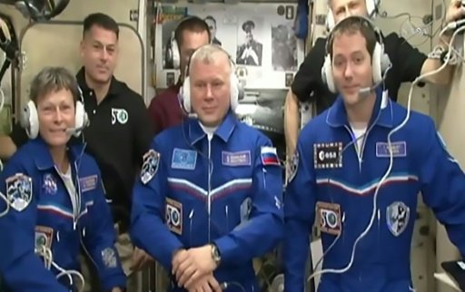 المركبة سويوز التحمت بمحطة الفضاء الدولية