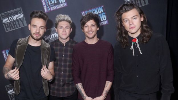 وان دايركشن تتصدر قائمة فوربس لأعلى نجوم أوروبا أجرا في 2016