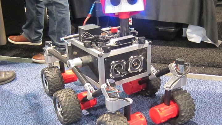 روبوت ناسا على المريخ ..أصبح لعبة بين أيدي الأطفال