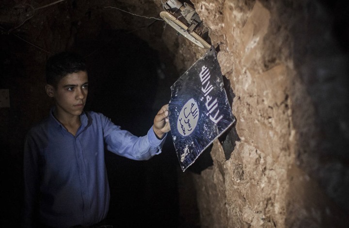 أنفاق داعش السرية