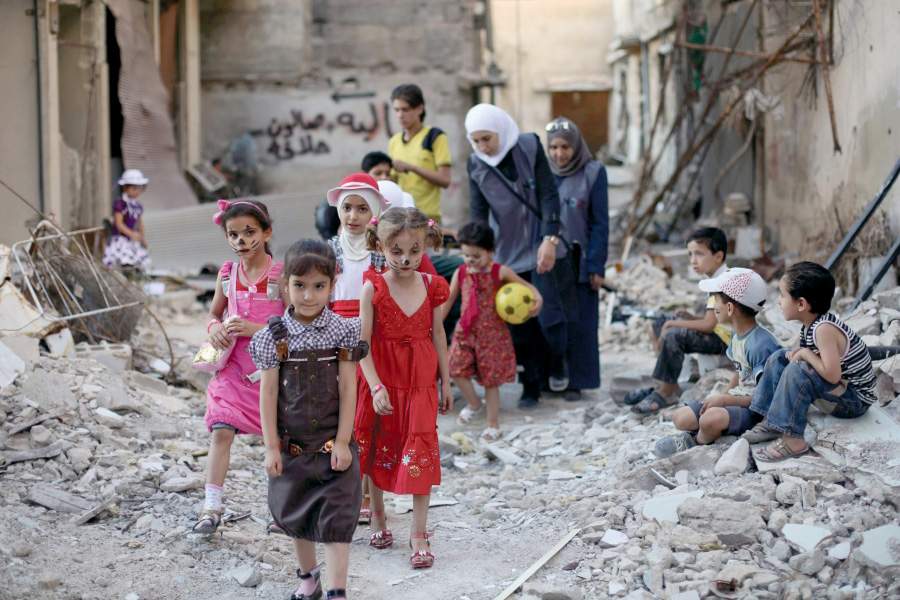 "يونيسيف" تناشد أطراف الصراع في سورية حماية الأطفال