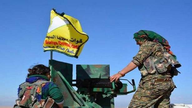 جنود اميركيون بسوريا يراقبون المعارك بين الاكراد و الجيش الحر 