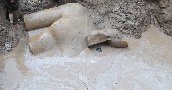 عالم مصريات ألماني يشكك في كون تمثال المطرية لرمسيس الثاني