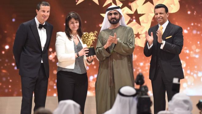 كندية تفوز بجائزة أفضل معلمة في العالم وقيمتها مليون دولار