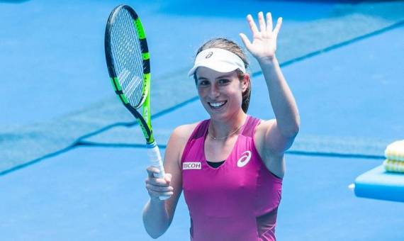 كونتا تطيح بهاليب وتصعد للمربع الذهبي لبطولة أساتذة التنس