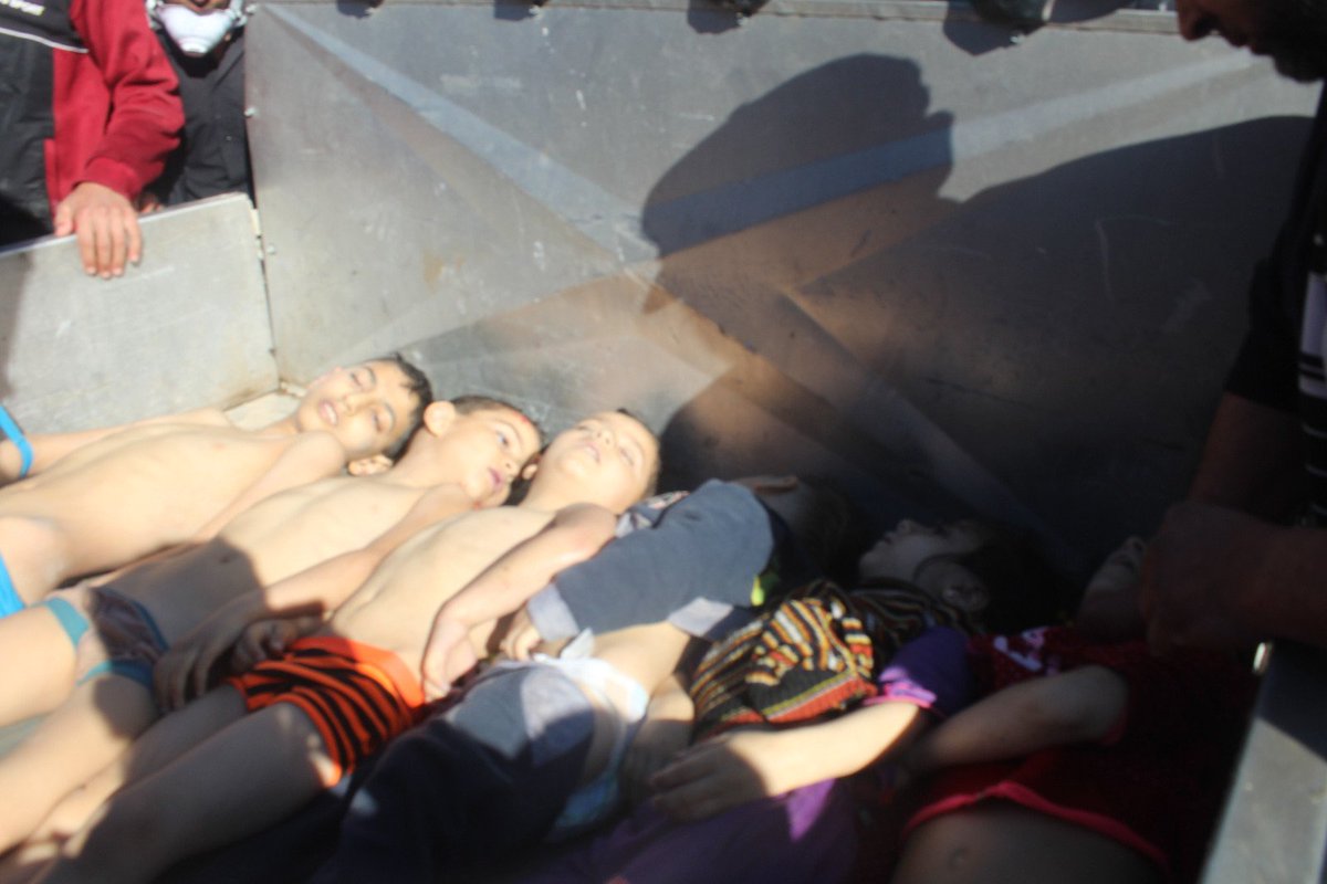   المعارضة تطالب مجلس الامن بالتحرك بعد قصف ادلب بغازات سامة