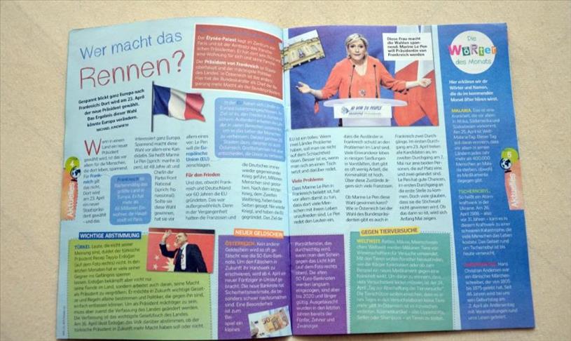 مجلة لمدرسة نمساوية تزود التلاميذ بمعلومات خاطئة عن اردوغان