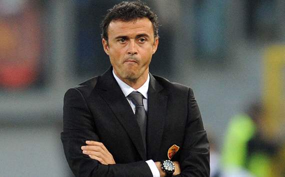 إنريكي حزين جدا لسقوط برشلونة ويتعلل بمباراة الذهاب