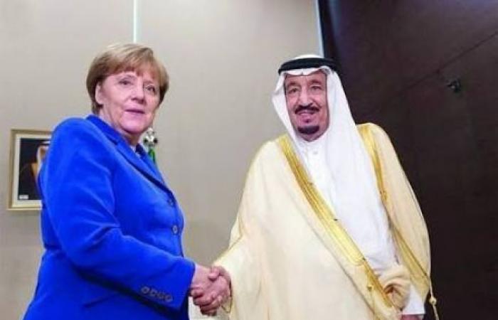 محادثات بدون حجاب - ميركل في زيارة للعاهل السعودي
