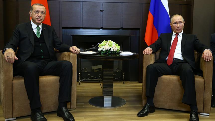 أردغان وبوتين بحثا المناطق الآمنة وتركا الصياغة للآستانة 